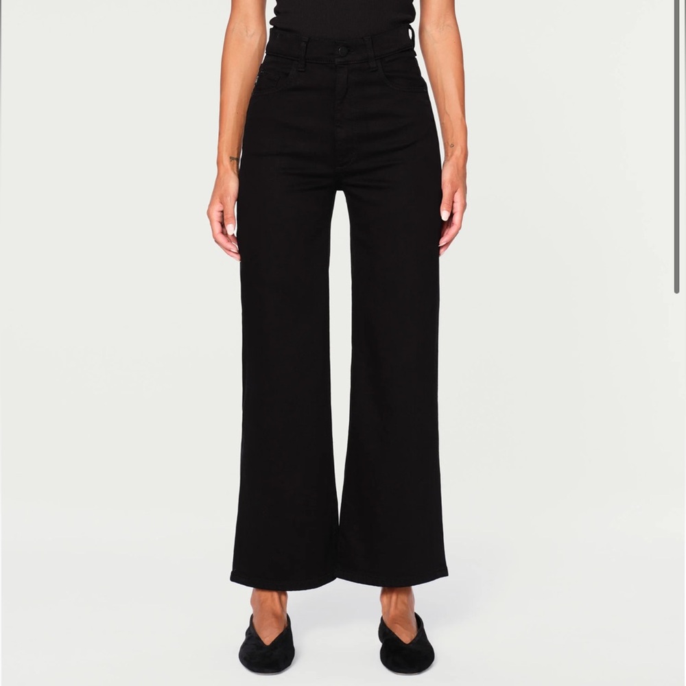 Dl1961 Hepburn Wide Leg High Rise Jeans
